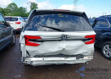 2022 Honda Odyssey Elite from USA, damaged, VIN 5FNRL6H91NB058941